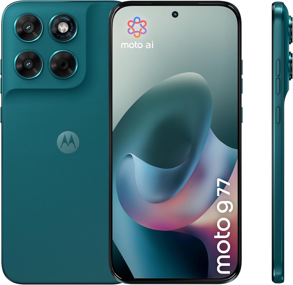 image 1 of Motorola Moto G77  XT2621-4  8GB / 256GB Phanton Shaded Spruce Green