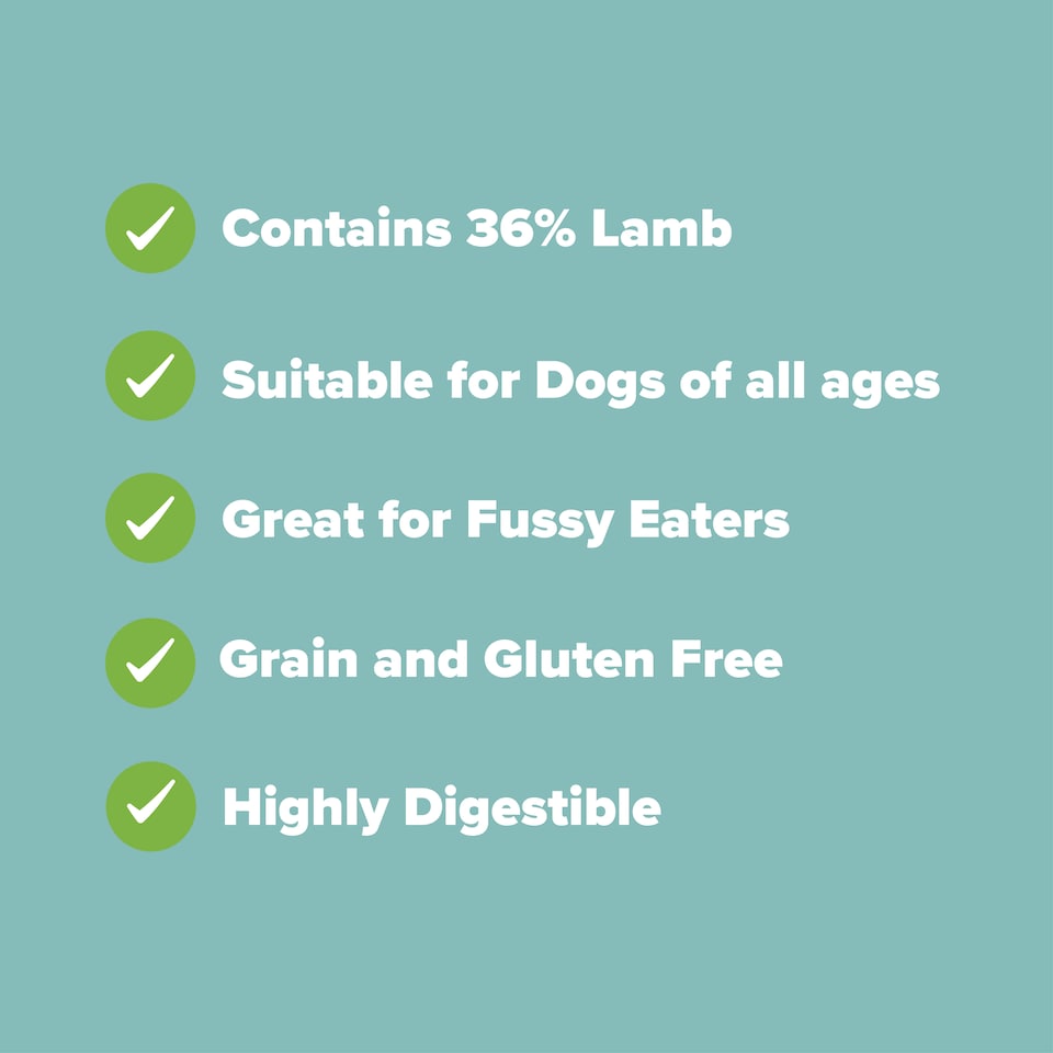 image 1 of Pero Cold Pressed Dog Food - Lamb & Sweet Potato | Brown | 2kg | Lamb | 1
