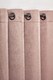 image 1 of Metro Thermal Blackout Eyelet Curtains 168cm x 137cm Blush Pink | Pink | Pink