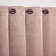 image 1 of Metro Thermal Blackout Eyelet Curtains 168cm x 137cm Blush Pink Pink | Pink