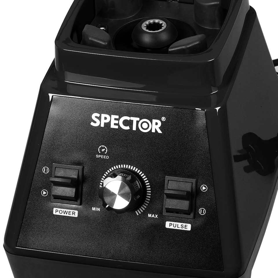 image 1 of Spector 2L Commercial Blender Mixer Food Processor | Black | Black