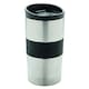image 3 of XD Collection Vacuum Insulated 300ml Thermal Mug - Silver/Black - One Size Grey