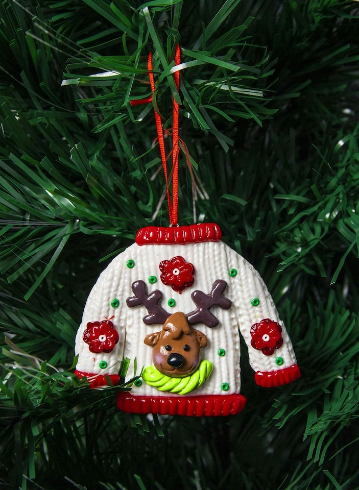 image 1 of Christmas Tree Hanging Decorations 3Pcs Jumpers