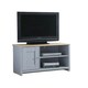 image 1 of Small Wooden TV Unit In Grey