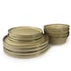 image 1 of Scandi Home 12 piece Oslo Oatmeal Artisan Glaze Tableware Set