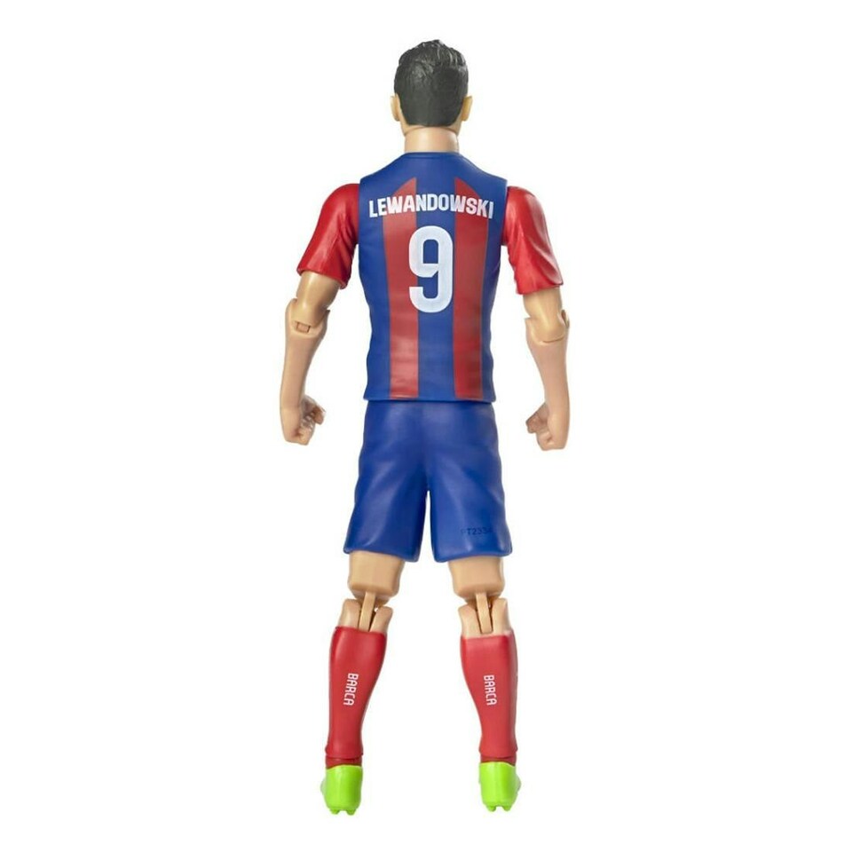 image 1 of FC Barcelona Robert Lewandowski Action Figure - Blue/Garnet Red - One Size