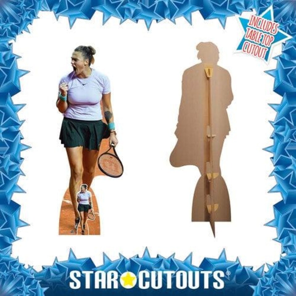 image 1 of Aryna Sabalenka Lifesize Cardboard Cutout 183cm