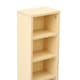image 3 of 6 Tier Beech Wooden CD DVD Game Book Shelf Storage Tower Rack - Fits 102 CDs