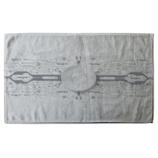 concept with various technology elements (Kitchen Towel)