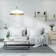image 2 of Milagro Pendant Lamp Lincoln White 1xE27