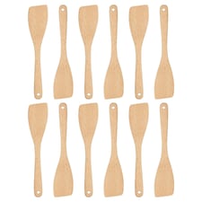 Argon Tableware Wooden Spatulas - 30cm - Pack of 12