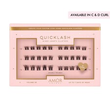 House Of Amor - Eyelash Extensions - Mixed Length Clusters - Double Trouble - Natural C Curl -
