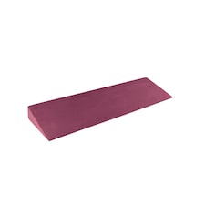 Fitness Mad Yoga Wedge EVA Foam 50 x 15 x 5 cm Burgundy | Multi | Burgundy | 50cm (L) x 15cm (W) x 5cm (H)