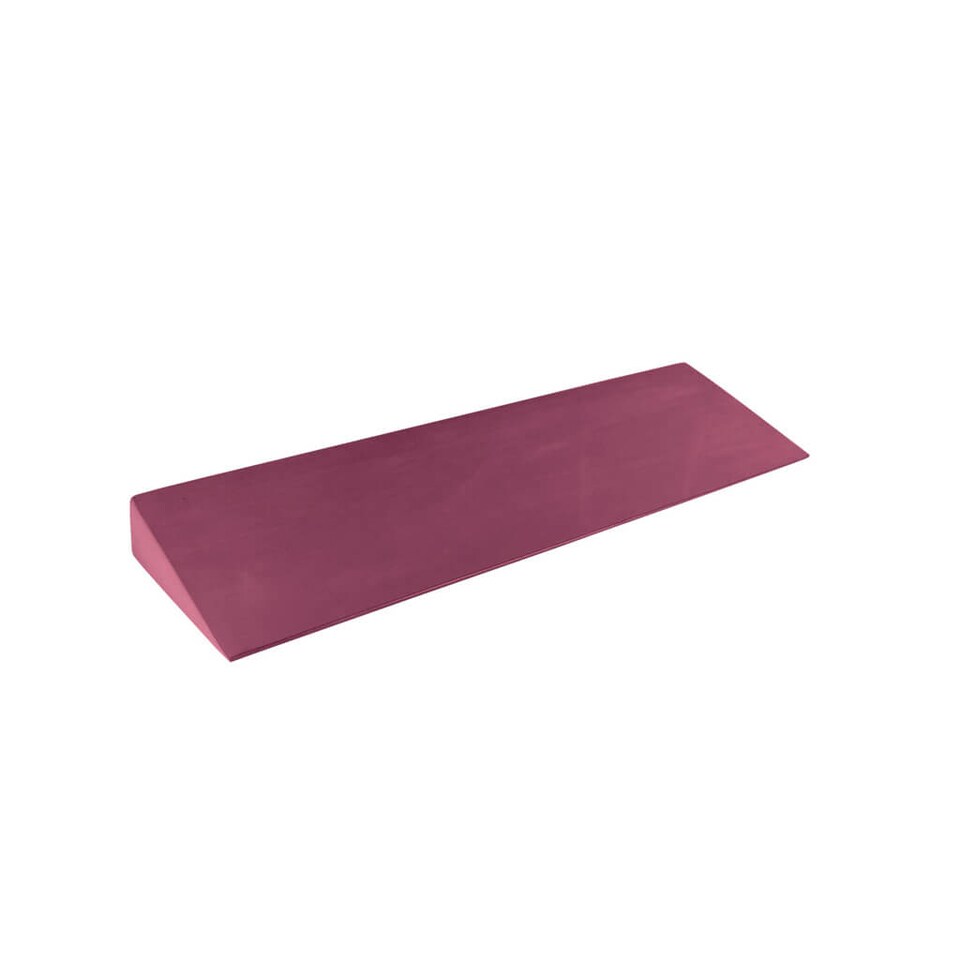image 1 of Fitness Mad Yoga Wedge EVA Foam 50 x 15 x 5 cm Burgundy | Multi | Burgundy | 50cm (L) x 15cm (W) x 5cm (H)