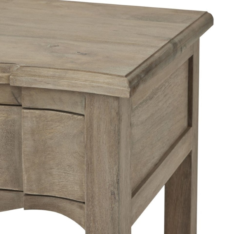 image 1 of Copgrove Collection 1 Drawer Side Table - Wood - L45 x W55 x H60 cm - Brown Brown