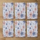 image 2 of Pink & Blue Flowers (Coaster)