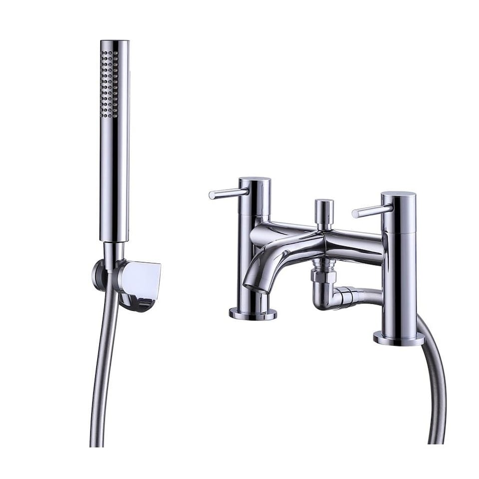 image 1 of Aquarius RF-Series Bath Shower Mixer Tap inc Kit Chrome
