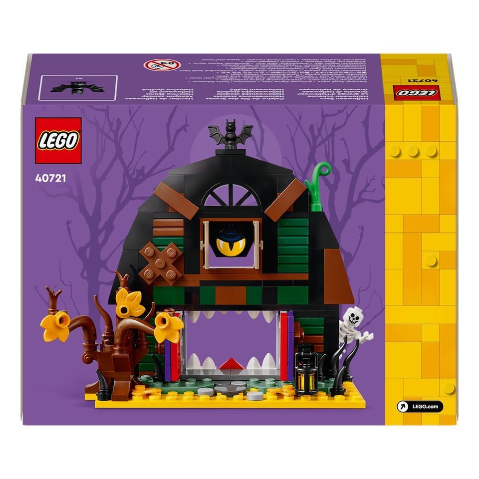 image 1 of Lego 40721 Halloween Barn 205 Piece Construction Set
