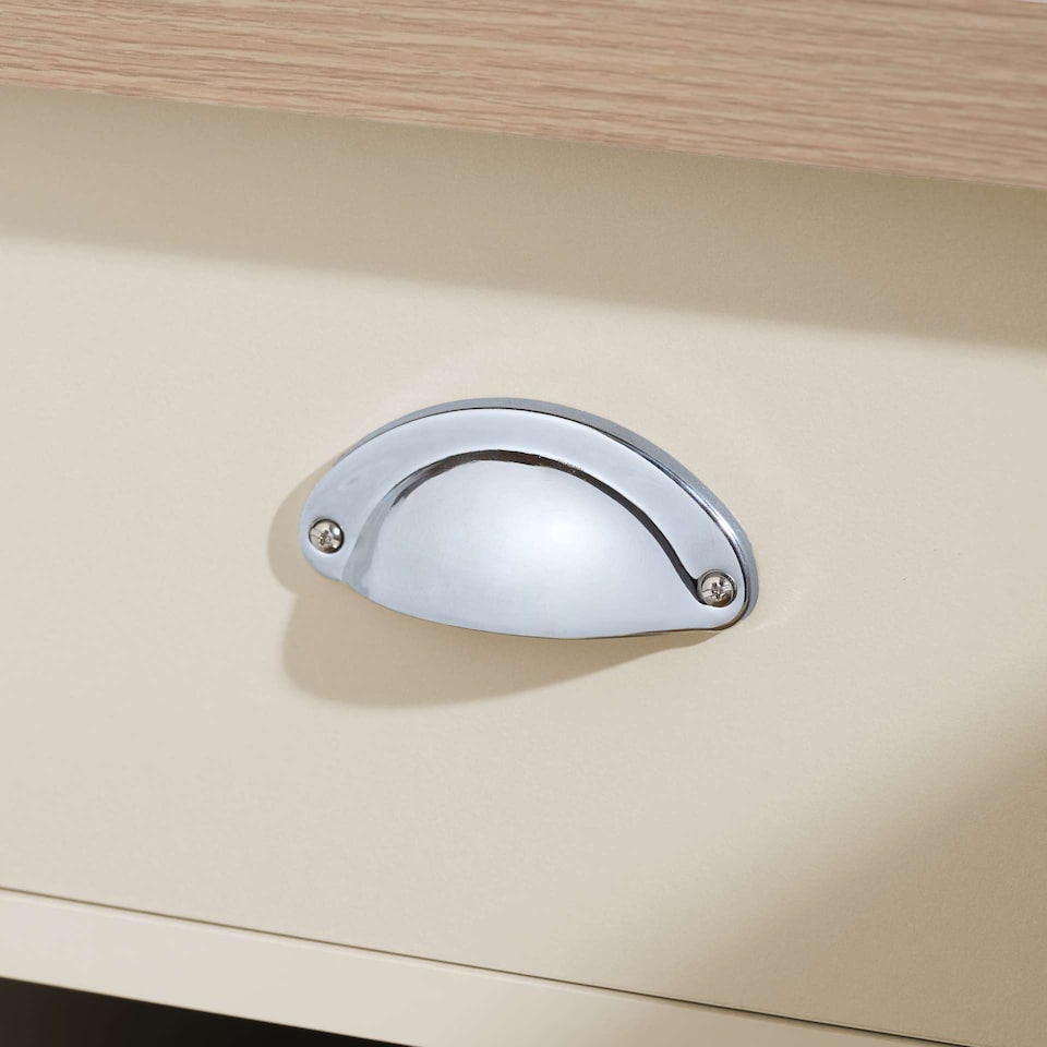 image 1 of Highgate 3 Door 2 Drawer Sideboard Cream