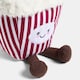 image 5 of OHS Sweetie Pie Filled Novelty Scatter Cushion Soft Fleece Toy Pillow | Red | Poppy the Popcorn