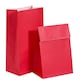 image 2 of Amscan Plain Paper Party Bags (Pack of 6) - Apple Red - One Size