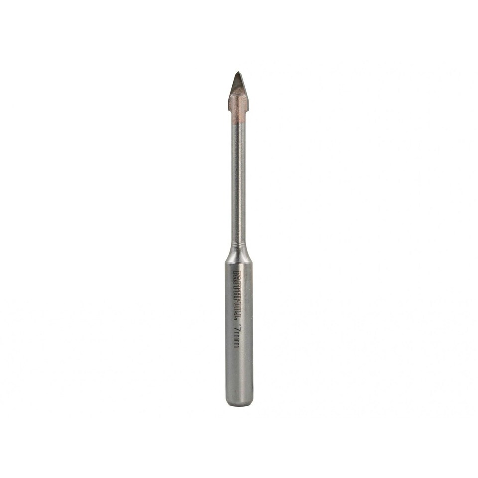 image 1 of Faithfull Carbide Hard Tile & Glass Drill Bit - Multi Colour - 7mm