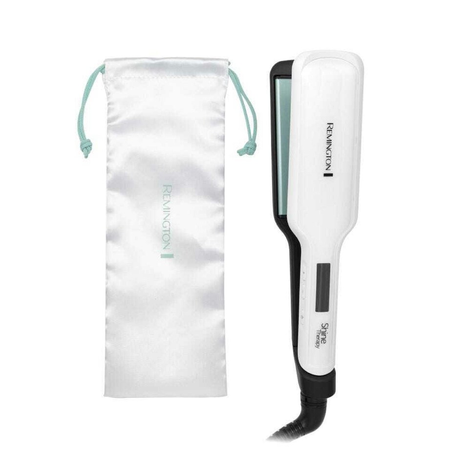 image 1 of Remington Shine Therapy Wide Plate Hair Straighteners