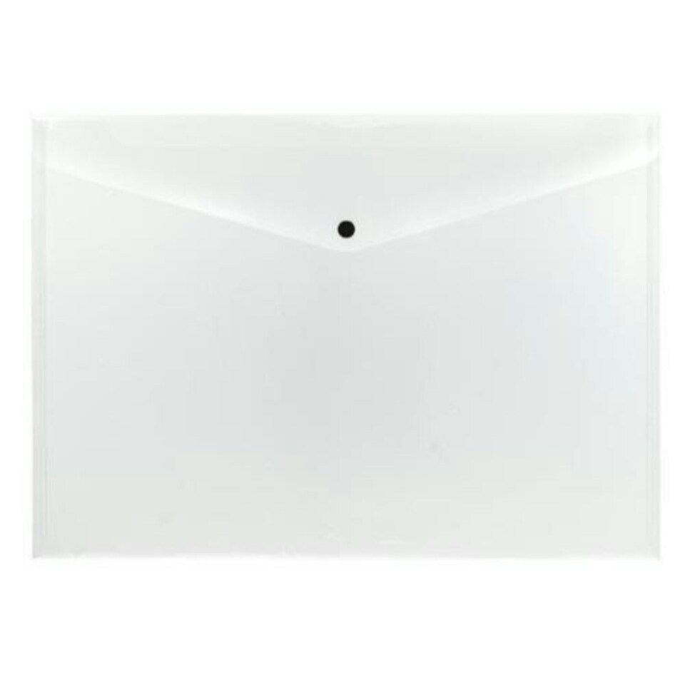 image 1 of Pack of 60 A4 Clear Document Wallets by Janrax
