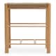 image 1 of Interiors by Premier Comfortable Natural Wood Bar Stool, Intricately Handwoven  Counter Stool, Easy To Maintain Lounge Stool