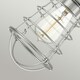 image 2 of Quoizel Mixon Semi Flush Ceiling Light Brushed Nickel