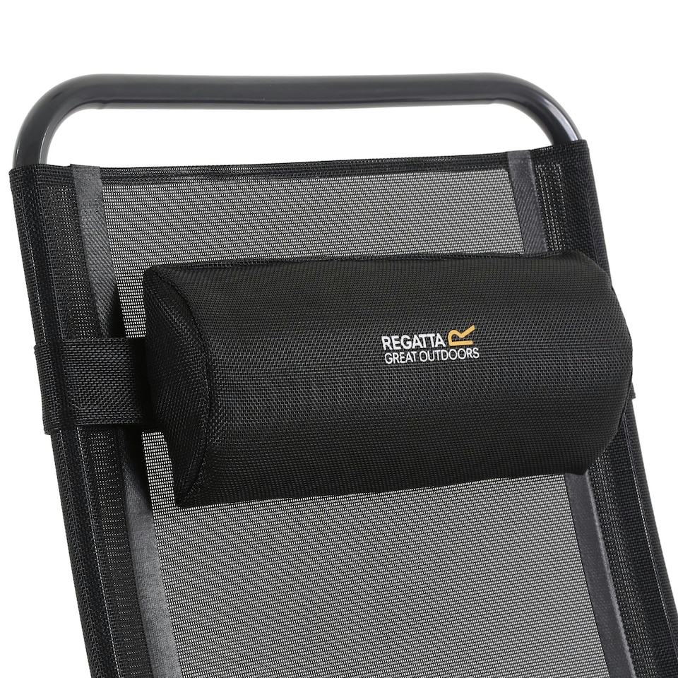 image 1 of 'Colico' Hard Armed Camping Chair Black
