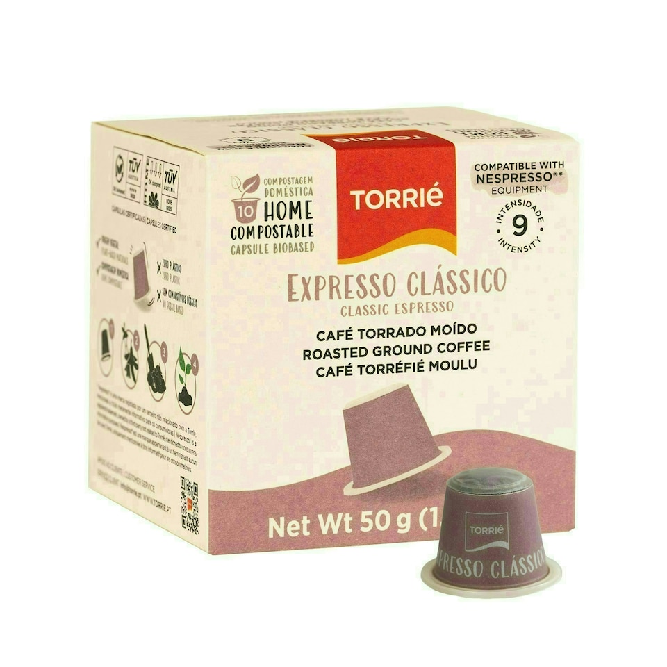 image 1 of Home Compostable - Classic Taste - Nespresso ® Compatible Biodegradable Coffee Capsules (10 Pods)