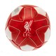 image 1 of Liverpool FC Crest Soft Mini Football - Red/White - One Size