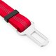 image 9 of KCT Red Car Seatbelt for Dogs - 2 Pack Red | L