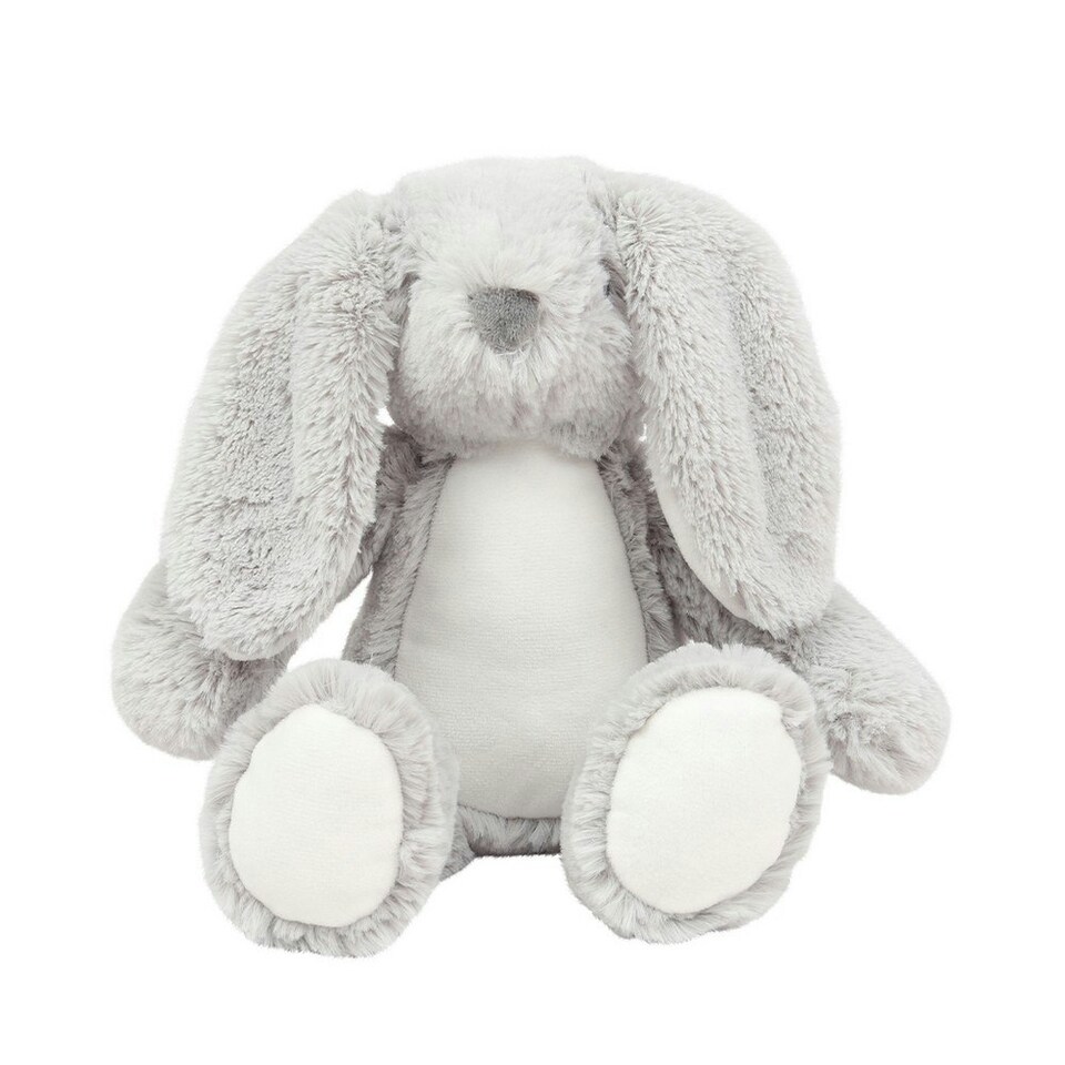 Mumbles Childrens/Kids Printme Mini Animals - Grey Bunny - M