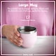 image 3 of Luma Flask & Mug, Vacuum Insulated, 700ml (24oz) | Pink | Rose Quartz | One Size