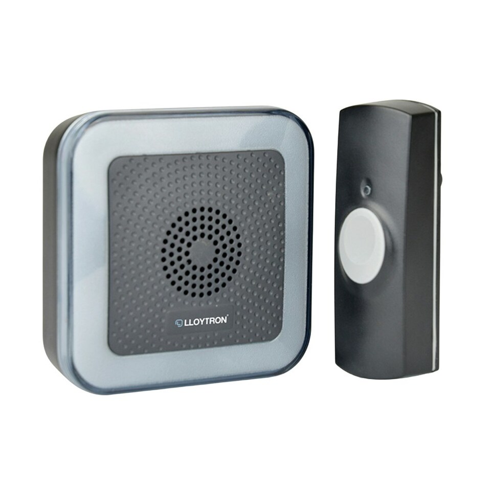 MIP3 32 Melody Hearing Impaired Door Chime Kit Black - One Colour - One Size
