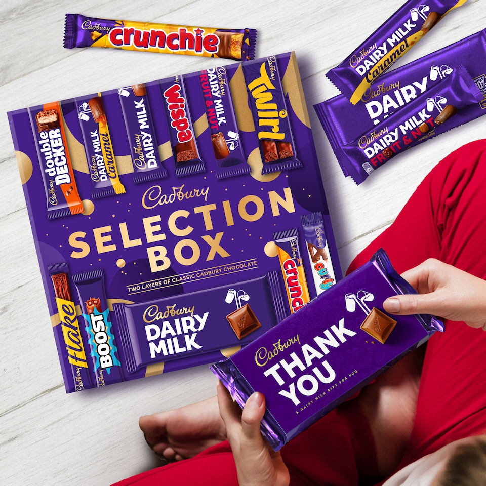 image 1 of Cadbury "Thank you" Selection Box Gift