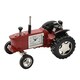 image 2 of Wm Widdop Miniature Clock Tractor Red & Black Roman Dial Red | Black