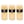 Beige, Nicola Spring Round Vanilla Pillar Candles - 140 Hours - Cream - Pack of 3 | Cream | Beige