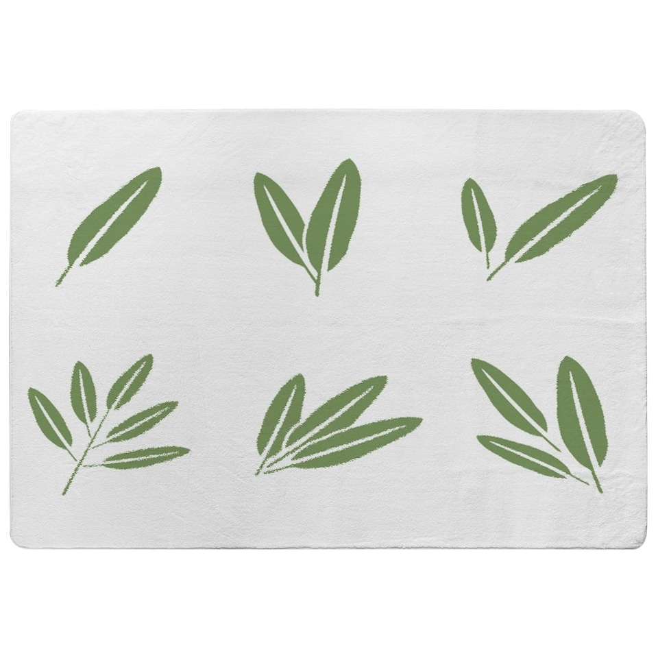 image 1 of Herbs (Rug) Green | Small: 60x110cm