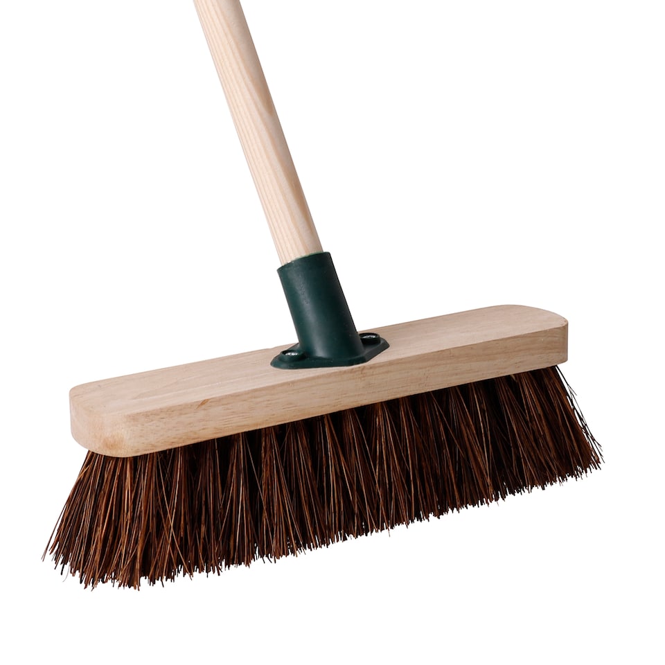 image 1 of Charles Bentley 11" Bassine and Coco Brooms Set of 2