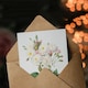 image 3 of Pierre-Joseph Redouté Art Card Noisette Rose Vintage Floral