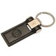image 2 of Chelsea FC Leather Keyring - Black/Silver - One Size