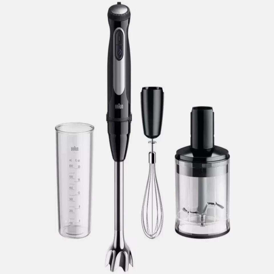 Braun 1000W MultiQuick 5 Pro Hand Blender Black