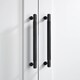 image 2 of Pushka Home Solid Brass Knurled Bar Handle 632mm - Black