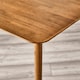 image 4 of Furniturebox Lynton Small Walnut Effect Solid Wood Dining Table