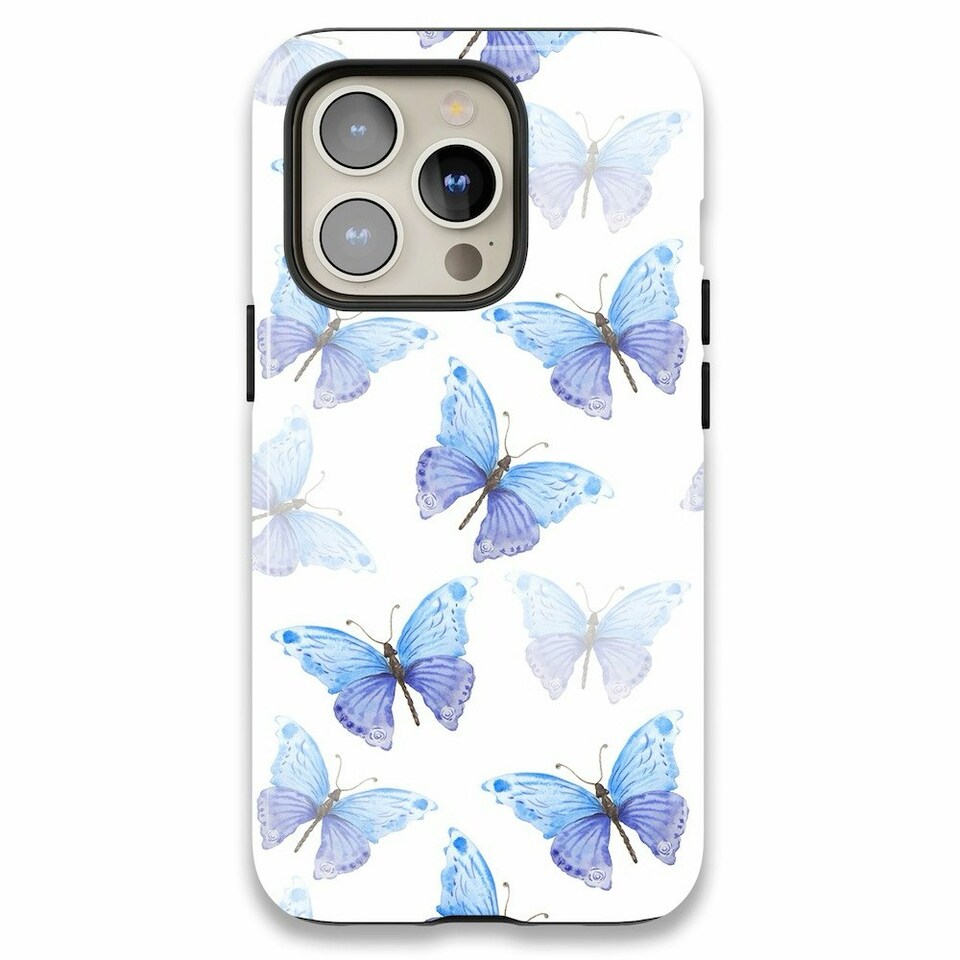 image 1 of Watercolour Butterfly Phone Case Blue | iPhone 15 Plus
Tough | iPhone 15 Plus
Tough