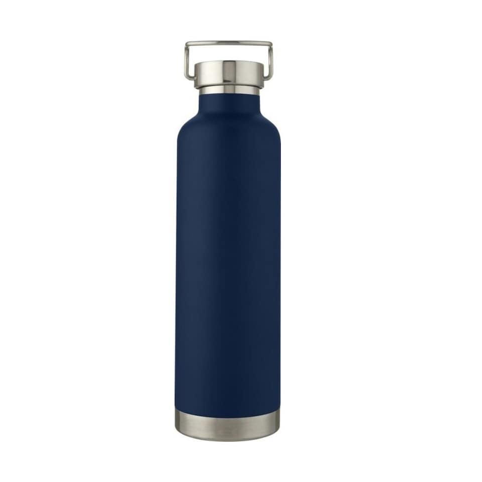 image 1 of Avenue Thor Copper Plated 1L Flask - Dark Blue - One Size