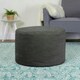 image 3 of icon Frankie Beanbag Footstool Corduroy Charcoal Grey